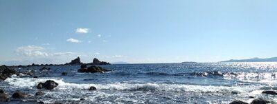 真鶴半島からの海(神奈川県足柄下郡真鶴町)