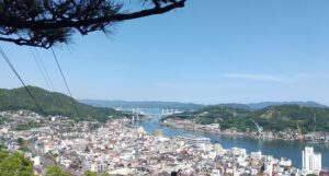 千光寺からの、尾道市の眺め・景色(広島県尾道市)