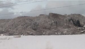 岩手県北部の車窓
