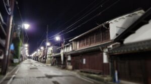 木ノ本の町並み（滋賀県長浜市木之本町）