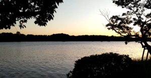 千波湖（茨城県水戸市）