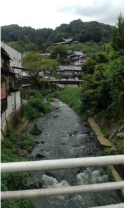初瀬川の景色(奈良県桜井市)
