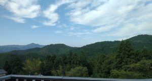吉野山の景色(奈良県)