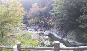 昇仙峡の景色（山梨県甲府市）