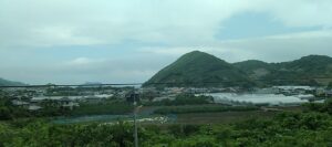 紀勢本線の車窓に広がる景色(和歌山県)