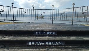 諏訪湖(長野県諏訪市)