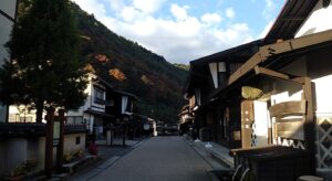 中山道・福島宿(長野県木曽郡木曽町)
