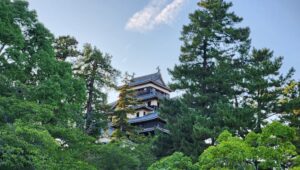 国宝・松江城(島根県松江市)