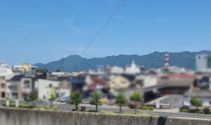 一畑電車・出雲大社へ向かう(島根県出雲市)