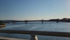 松江大橋・宍道湖(島根県松江市)