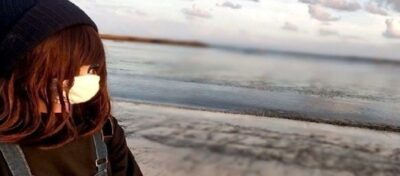 上総興津の海より（千葉県勝浦市）