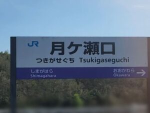 関西本線・月ヶ瀬口駅（京都府相楽郡南山城村）