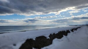 長万部の海（北海道）