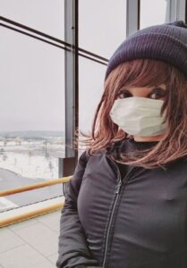 新函館北斗駅にて（北海道北斗市）
