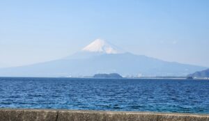 沼津・内浦からの富士山（静岡県沼津市）