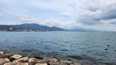 琵琶湖（滋賀県大津市）