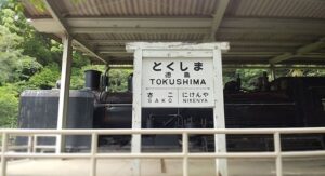 徳島城跡より(徳島県徳島市)