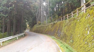 鳥居峠方面(奈良井宿側より)(長野県)