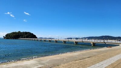 蒲郡・海の景色(愛知県蒲郡市)
