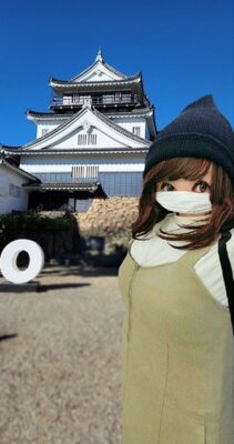 岡崎城より（愛知県岡崎市）