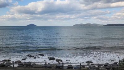 筑肥線・玄界灘の景色(福岡県)