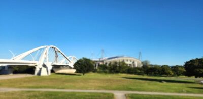 トヨタ自動車とともに発展してきた街・豊田市（矢作川前より）（愛知県豊田市）