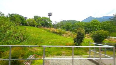 身延線・市ノ瀬駅付近（山梨県南巨摩郡身延町）