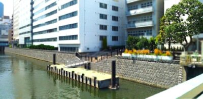 秋葉原の隅田川にかかる、かつての水運拠点（東京都千代田区）