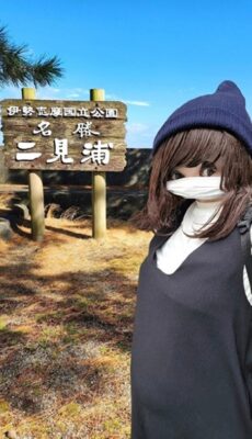 筆者・二見浦より（三重県伊勢市）