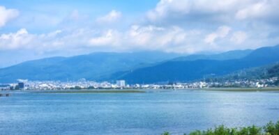諏訪湖(長野県諏訪市)