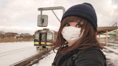 函館本線・長万部→倶知安：長万部駅を出発！（北海道山越郡長万部町）