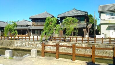 小江戸の雰囲気を醸し出す、佐原の町並み(千葉県香取市)
