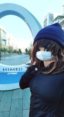 筆者、姫路の街より（兵庫県姫路市）