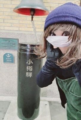 小樽駅前「むかい鐘」（北海道小樽市）