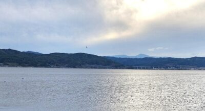 タケミナカタが神様として宿る諏訪湖(長野県諏訪市)