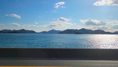 山陽本線・尾道~三原間の景色(広島県)