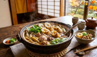 東北きりたんのモチーフとなった秋田県の郷土料理・きりたんぽ