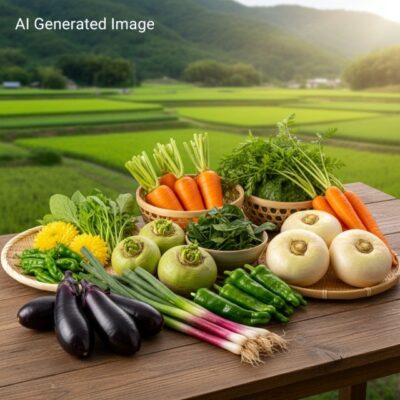 京野菜(画像はAIによるイメージです)(京都の物産品・名産品)
