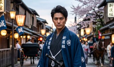 幕末の誇り高き武士・土方歳三（画像はあくまでAIによるイメージです）