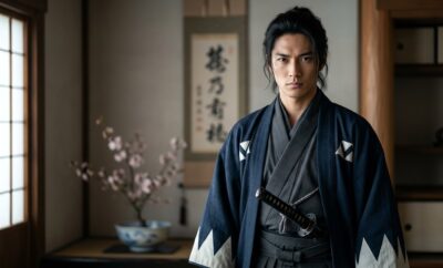 幕末のイケメン・土方歳三（画像はあくまでAIによるイメージです）