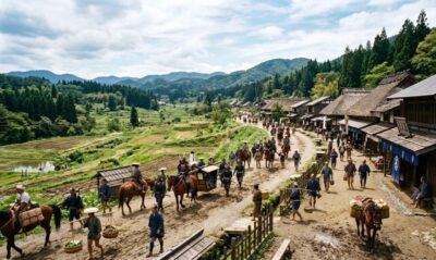 江戸時代の奥州街道【鉄道唱歌・東北への旅 関連】