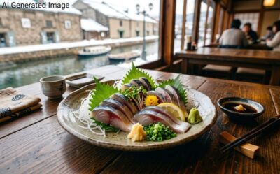 小樽のニシン料理のイメージ（画像はAIによるイメージです）