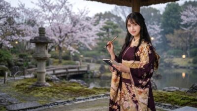 絶世の美人・小野小町（画像はあくまでAIによるイメージです）