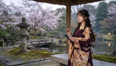 絶世の美人・小野小町（画像はあくまでAIによるイメージです）