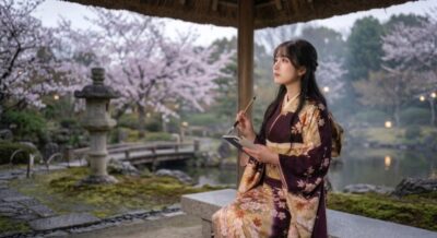 絶世の美人・小野小町（画像はあくまでAIによるイメージです）