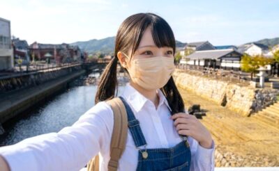 筆者、柳井川前より（山口県柳井市）