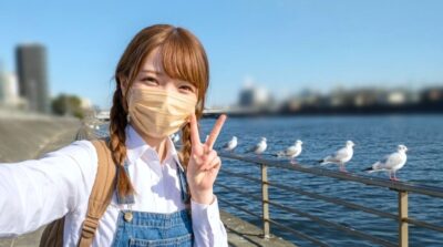 筆者、鶴見川より(神奈川県横浜市鶴見区)【鉄道唱歌の旅】