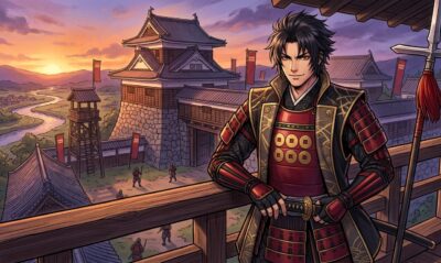 今やイケメン武将として名高い「真田幸村」。幸村の胸に描かれている模様が、「六文銭」。(画像はAIによるイメージです)