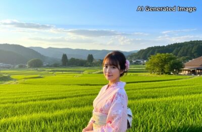 秋田美人(画像はあくまでAIによるイメージです)【新庄→大曲の旅関連】