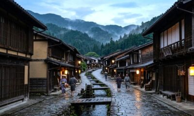 紀伊半島の宿場町(画像はAIによるイメージです)